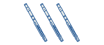 フルート3重奏の画像