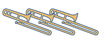 トロンボーン3重奏の画像